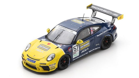 Spark Model - PORSCHE 911 GT3 CUP N.57 CARRERA CUP GREAT BRITAIN CHAMPION 2021 D.CAMM. - Cod. UK012