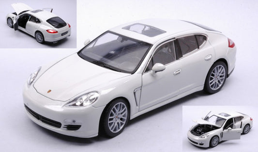 Welly - PORSCHE PANAMERA 2009 PEARL-WHITE 1:24 - Cod. WE2734