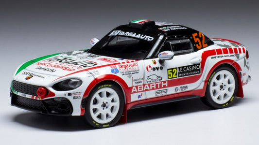 Ixo Model - FIAT ABARTH 124 RGT N.52 RALLY MONTE CARLO 2022 GOBBIN/GRIMALDI 1:43 - Cod. RAM847