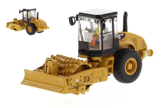 Diecast Master - CAT CP-563E PADFOOT DRUM SOIL COMPACTOR 1:87 - Cod. DM85247