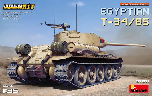 Miniart - EGYPTIAN T-34-85 INTERIOR KIT 1:35 - Cod. MIN37071