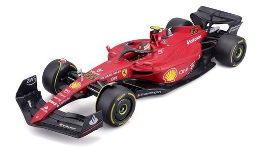 Burago - FERRARI F1-75 N.55 2022 CARLOS SAINZ 1:18 - Cod. BU16811S