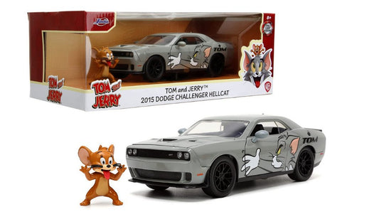 Jada Toys - DODGE CHALLENGER 2015 "TOM & JERRY" 1:24 - Cod. JADA253255047