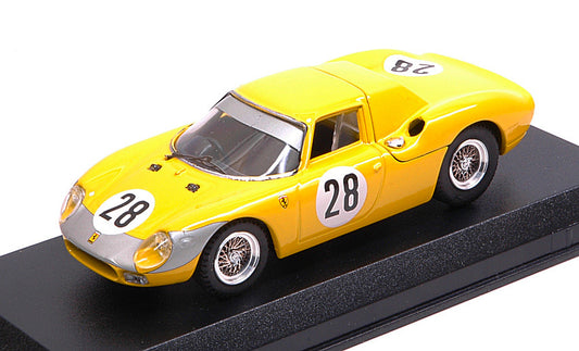 Best Model - FERRARI 250 LM N.28 7th 1000 KM PARIS 1966 NOBLET-GOSSELIN 1:43 - Cod. BT9166