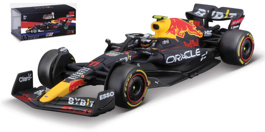 Burago - RED BULL RB18 N.11 SERGIO PEREZ 2022 SIGNATURE W/HELMET 1:43 - Cod. BU38062P