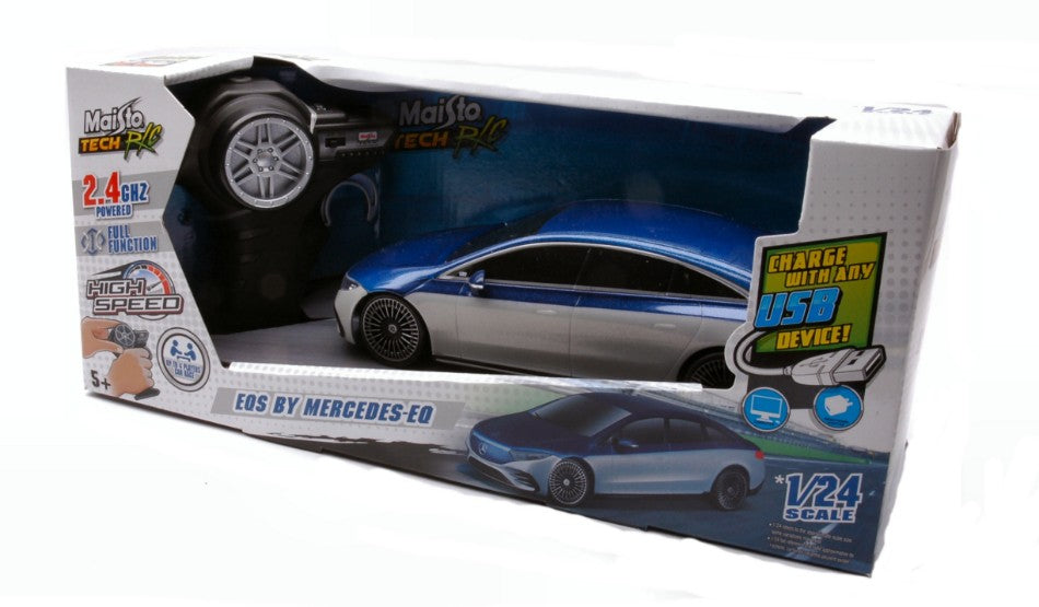 Maisto - MERCEDES EQS SEDAN 2,4 GHz RADIOCOMANDO 1:24 - Cod. MI82341