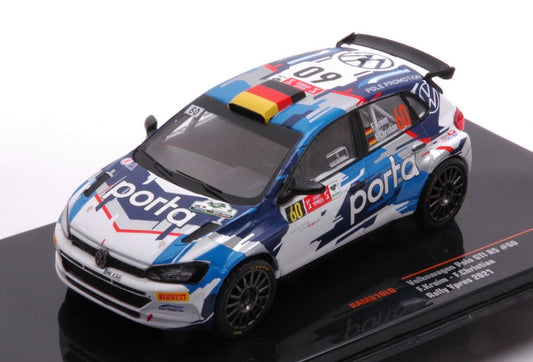 Ixo Model - VW POLO GTI R5 N.60 RALLY YPRES 2021 KREIM/CHRISTIAN 1:43 - Cod. RAM810LQ