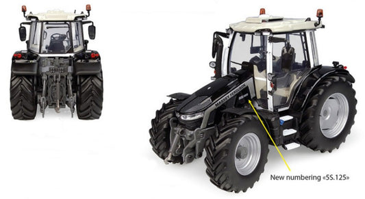 Universal Hobbies - TRATTORE MASSEY FERGUSON 5S.125 BLACK EDITION 1:32 - Cod. UH6451