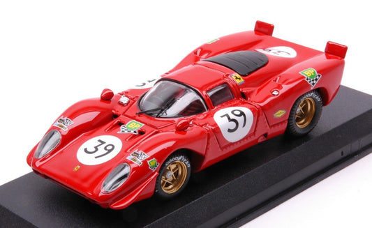 Best Model - FERRARI 312 P COUPE' N.39 LM 1970 SPARE CAR ADAMOWICZ-POSEY 1:43 - Cod. BT9438-2