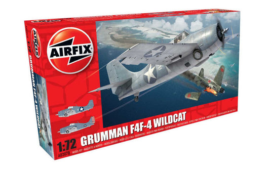 Airfix - GRUMMAN F4F-4 WILDCAT KIT 1:72 - Cod. A02070A
