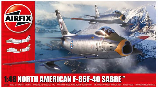 Airfix - NORTH AMERICAN F-86F-40 SABRE KIT 1:48 - Cod. A08110