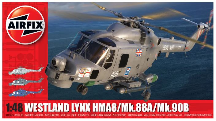 Airfix - WESTLAND LYNX MK 88A HMA 8 MK 90B KIT 1:48 - Cod. A10107A