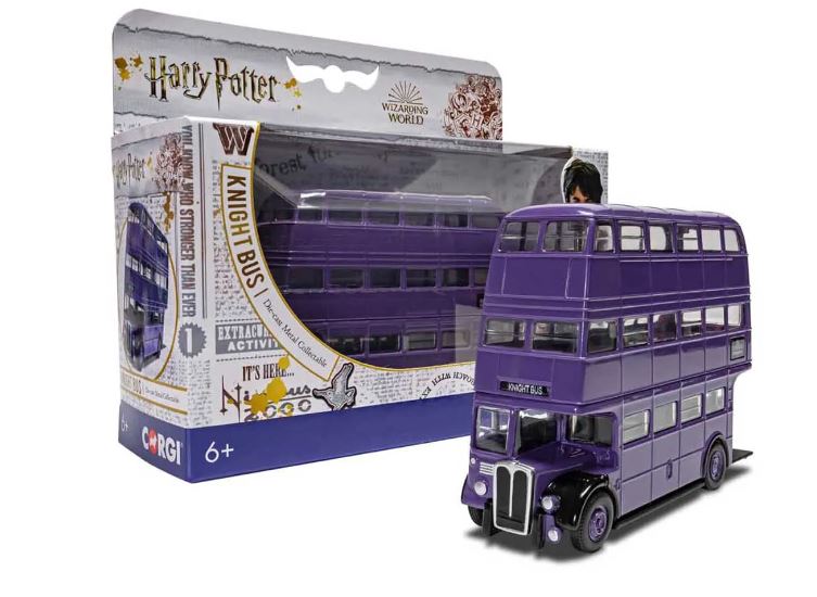 Corgi - HARRY POTTER TRIPLE DECKER KNIGHT BUS THE PRISONER OF AZKABAN 1:76 - Cod. CC99726