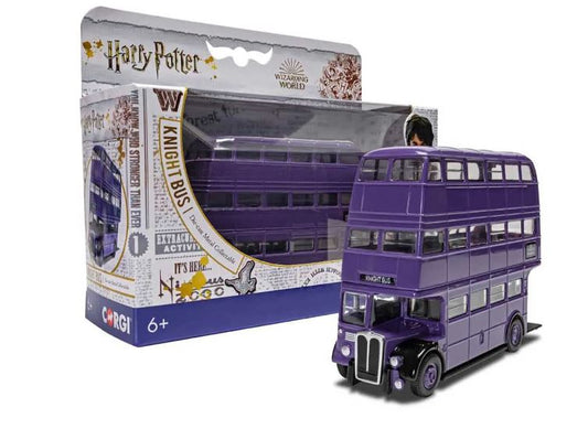 Corgi - HARRY POTTER TRIPLE DECKER KNIGHT BUS THE PRISONER OF AZKABAN 1:76 - Cod. CC99726