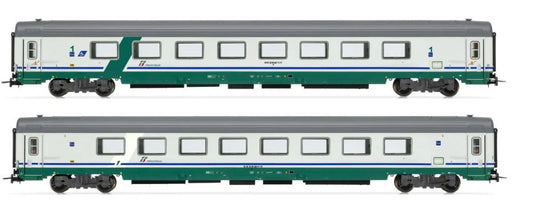 Rivarossi - FS 2-UNITS GRAN CONFORT 1985 OPEN SPACE EP.V-VI 1:87 - Cod. HR4354