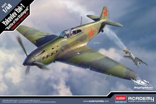 Academy - YAKOVLEV YAK-1 BATTLE OF THE STALINGRAD KIT 1:48 - Cod. ACD12343