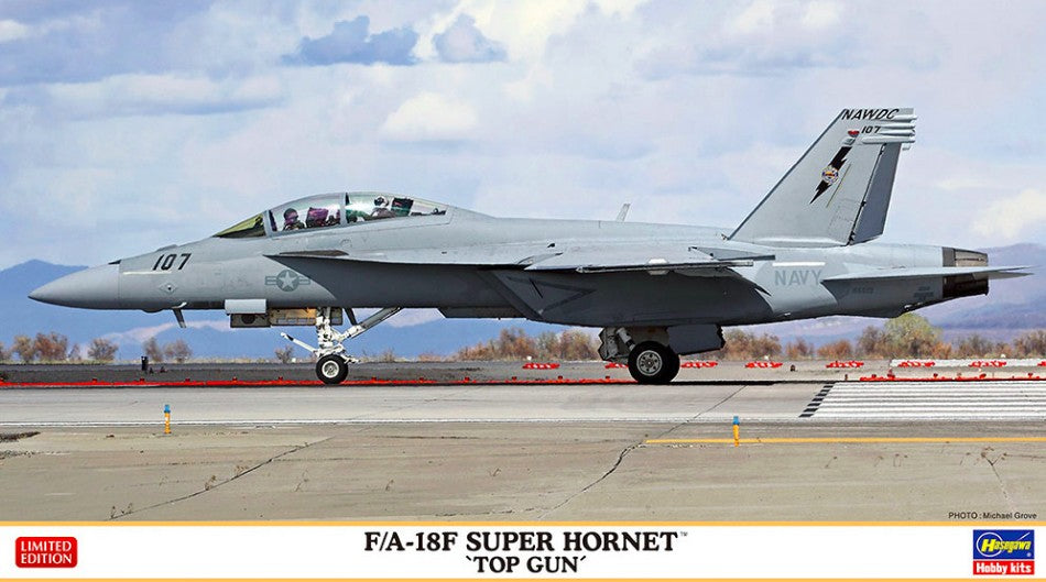 Hasegawa - F/A-18F SUPER HORNET TOP GUN KIT 1:72 - Cod. HA02404