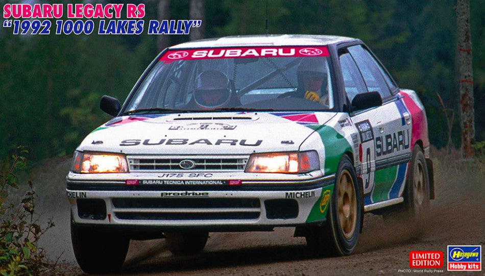 Hasegawa - SUBARU LEGACY RS 1992 1000 LAKES RALLY KIT 1:24 - Cod. HA20577