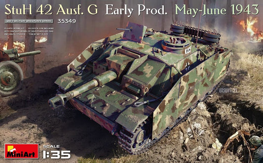 Miniart - STUH 42 AUSF.G EARLY PROD.MAY-JUNE 1943 KIT 1:35 - Cod. MIN35349