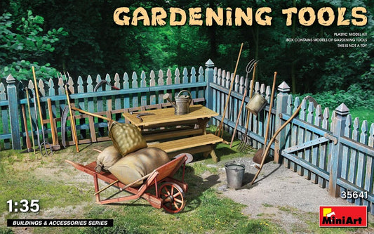 Miniart - GARDENING TOOLS KIT 1:35 - Cod. MIN35641