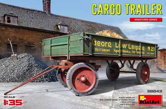 Miniart - CARGO TRAILER KIT 1:35 - Cod. MIN38043