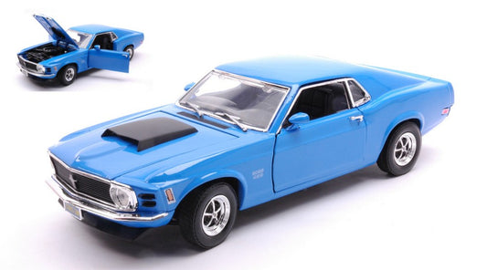 Motormax - FORD MUSTANG BOSS 429 1970 BLUE 1:18 - Cod. MTM73154B