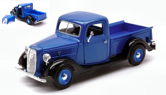 Motormax - FORD PICK UP 1937 BLUE 1:24 - Cod. MTM73233B
