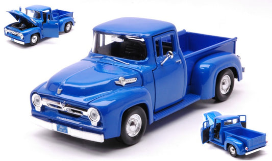 Motormax - FORD F-100 PICK UP 1956 BLUE 1:24 - Cod. MTM73235B