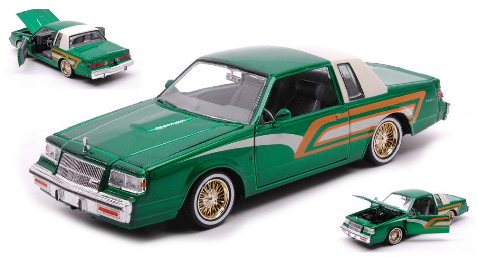 Motormax - BUICK REGAL 1987 GREEN 1:24 - Cod. MTM79023