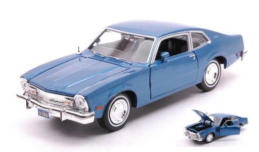 Motormax - FORD MAVERICK 1974 "FORGETTEN CLASSIC SERIES" BLUE 1:24 - Cod. MTM79042B