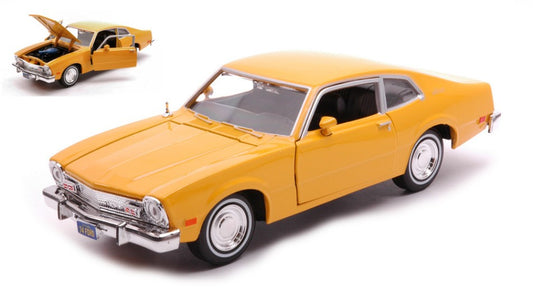 Motormax - FORD MAVERICK 1974 "FORGETTEN CLASSIC SERIES" YELLOW 1:24 - Cod. MTM79042Y