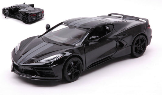 Motormax - CORVETTE STINGRAY 2020 BLACK 1:24 - Cod. MTM79360BK