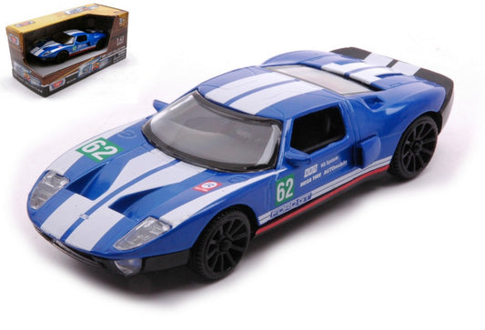 Motormax - FORD GT RACING BLUE 1:43 - Cod. MTM79416