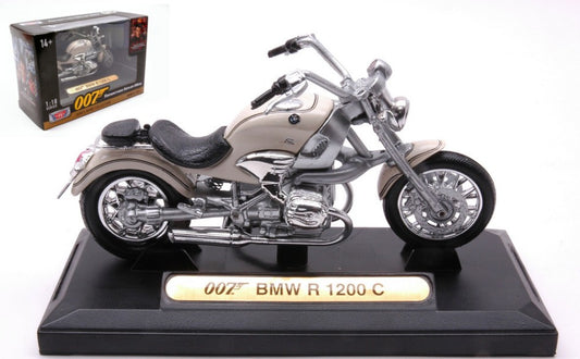 Motormax - BMW R 1200 C "JAMES BOND-TOMORROW NEVER DIES" 1:18 - Cod. MTM79845