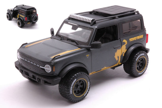 Maisto - FORD BRONCO WILDTRAK OFF ROAD 2021 BLACK 1:24 - Cod. MI32541