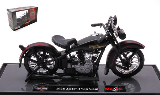Maisto - HARLEY DAVIDSON JDH TWIN CAM 1928 BLACK 1:18 - Cod. MI21913