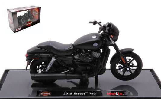 Maisto - HARLEY DAVIDSON STREET 750 2015 MATT BLACK 1:18 - Cod. MI16946