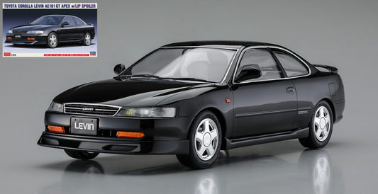 Hasegawa - TOYOTA COROLLA LEVIN AE101 GT APEX W/LIP SPOILER KIT 1:24 - Cod. HA20582