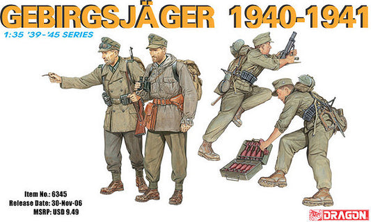 Dragon - GERMAN GEBIRSJAGER KIT 1:35 - Cod. D6345