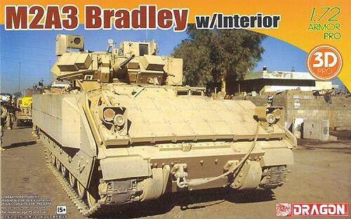 Dragon - M2A3 BRADLEY W/INTERIOR KIT 1:72 - Cod. D7610