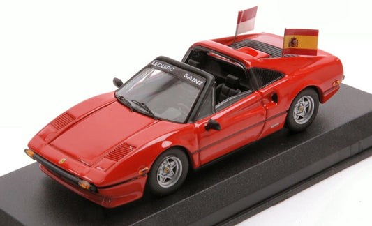 Best Model - FERRARI 308 GTS PARADE MEXICO F1 GP 2022 LECLERC-SAINZ 1:43 - Cod. BT9830
