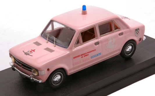 Rio - FIAT 128 4 PORTE CROCE ROSSA CELESTE 1971 1:43 - Cod. RI4348