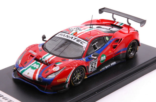 Looksmart - FERRARI 488 GT3 N.52 2nd.24H SPA 2021 MACH./WART./BERT./ROVERA 1:43 - Cod. LSRC105