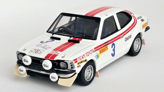 Trofeu - TOYOTA COROLLA LEVIN N.3 ACROPOLIS RALLY 1975 WARMBOLD/DAVENPORT 1:43 - Cod. TFRRGR09