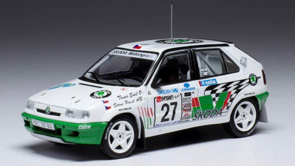 Ixo Model - SKODA FELICIA KIT CAR N.27 RALLY SWEDEN 1995 TRINER/STANC 1:43 - Cod. RAC413A