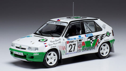 Ixo Model - SKODA FELICIA KIT CAR N.27 RALLY SWEDEN 1995 TRINER/STANC 1:43 - Cod. RAC413A
