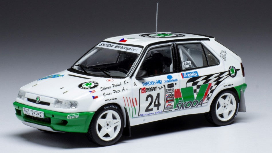 Ixo Model - SKODA FELICIA KIT CAR N.24 RALLY SWEDEN 1995 SIBERA/GROSS 1:43 - Cod. RAC413B