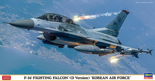 Hasegawa - AEREO F-16 D FIGHTING FALCON KOREAN AIR FORCE KIT 1:48 - Cod. HA07512