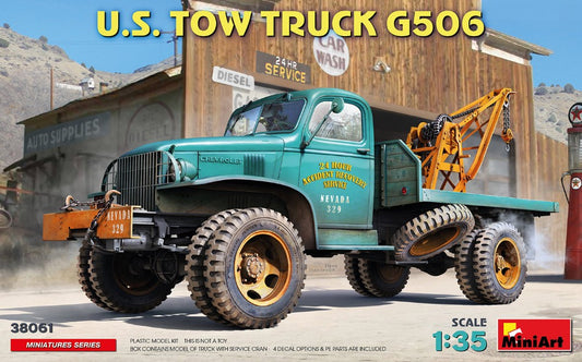 Miniart - U.S.TOW TRUCK G506 KIT 1:35 - Cod. MIN38061
