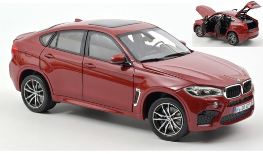 Norev - BMW X6 M 2015 RED METALLIC 1:18 - Cod. NV183242